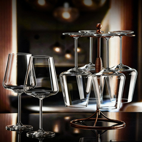 Thailand Ocean Allure Cold Cut Large Capacity 620ml 435ml 220ml Decal logo Custom Burgundy champagne Red Wine Glasses Goblet