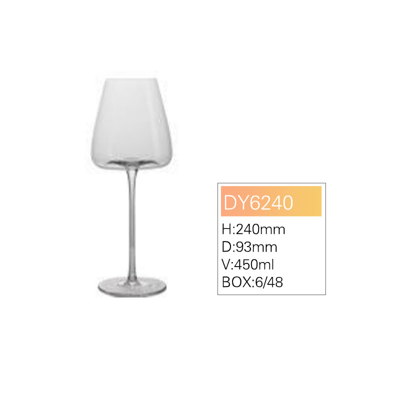 Hxglass Elegance Luxury Vintage Hand Blown Gradient Colorful Plating Stem Crystal Red Wine Goblet Glass for Weddings