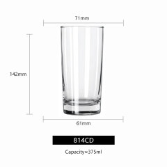 Libbey China Factory Custom Logo Wine glass Thicken Base Whiskey Glasses for Bars Sublimation Feature Wholesale Price
