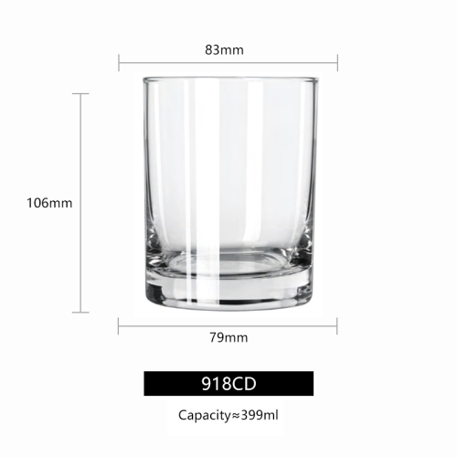 Libbey China Factory Custom Logo Wine glass Thicken Base Whiskey Glasses for Bars Sublimation Feature Wholesale Price