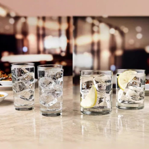 Libbey China Factory Custom Logo Wine glass Thicken Base Whiskey Glasses for Bars Sublimation Feature Wholesale Price