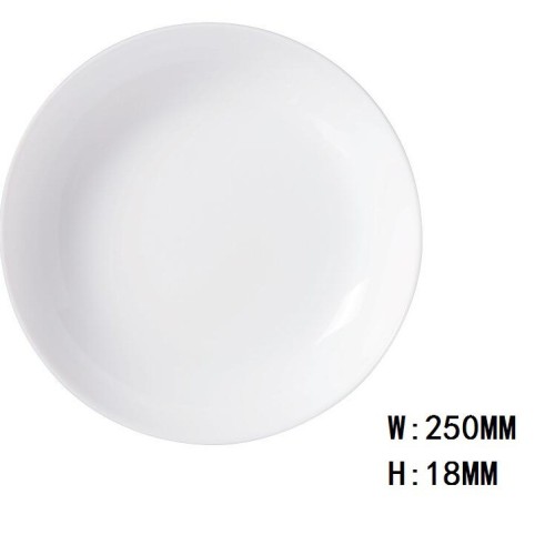 luminarc 14cm 16cm 18cm 23cm 27cm white opal glass dinner plates
