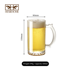 hxglass 2026new arrival custom logo beer glass world cup drinking glass