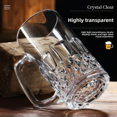 hxglass 2026new arrival custom logo beer glass world cup drinking glass
