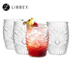 hxglass Factory Ins popular TIKI glass Grimace Cup Thicken Base Cocktail Glasses for Bars Restaurant wine glass Wholesale Price