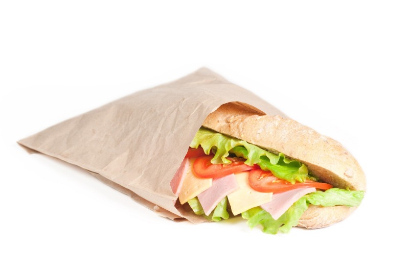 Sandwich paper bag & nack paper bag