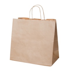 Paper bag with handle & retail kraft bag
