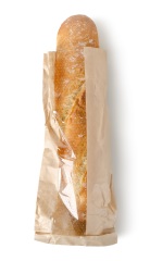 Baguette bag & bread paper bag