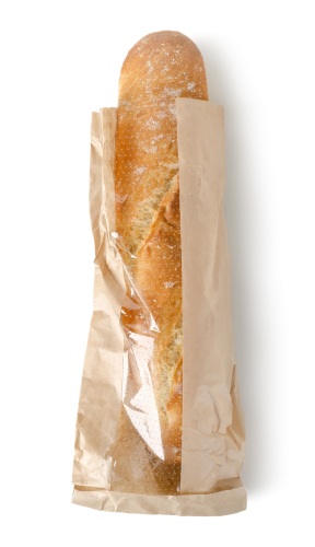 Baguette bag &amp; bread paper bag