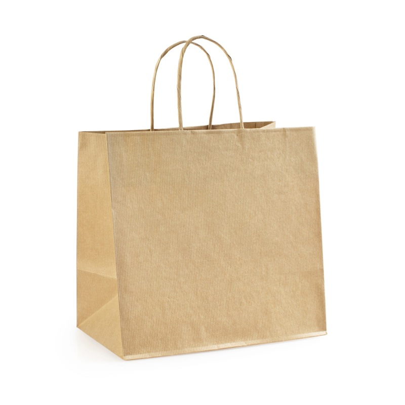 Paper bag with handle & retail kraft bag