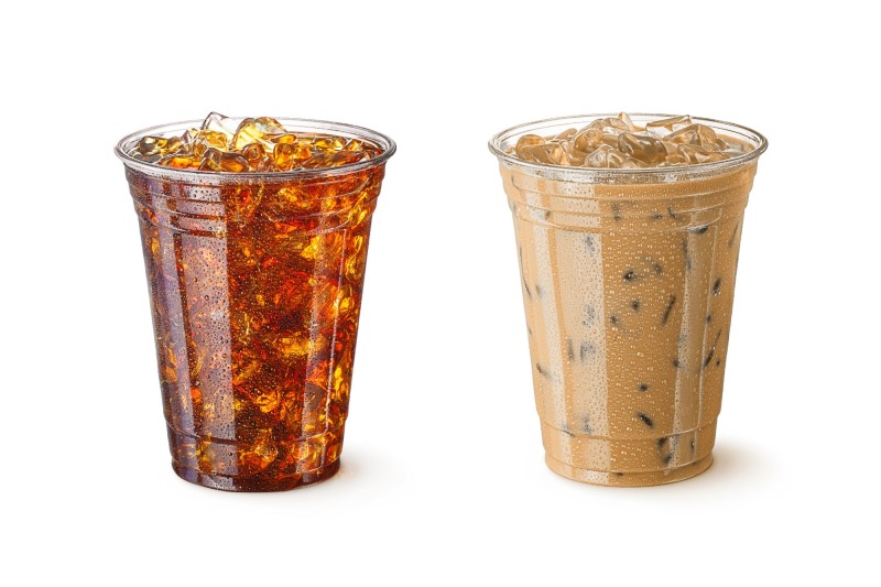 Disposable plastic cup