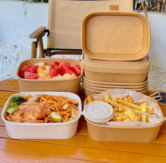 Lunch paper box & food container