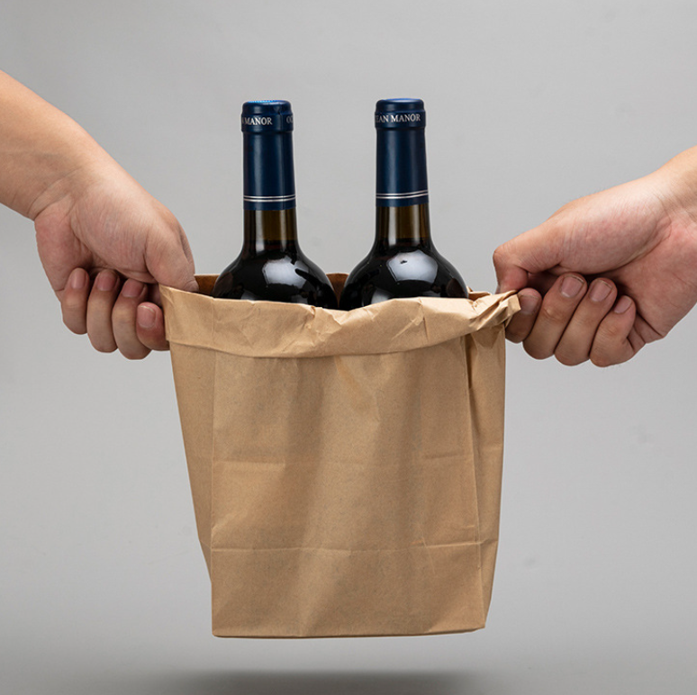 Take out paper bag