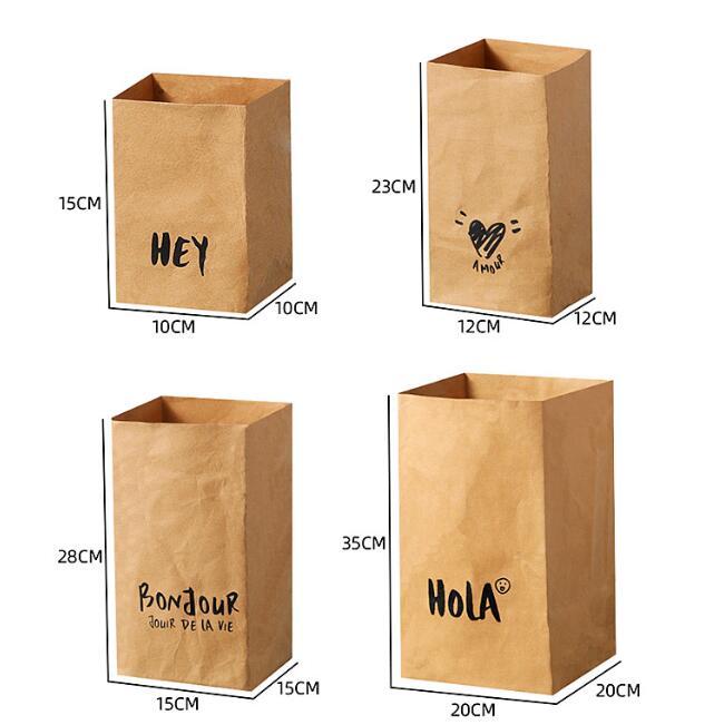 Washable kraft bag and Grocery paper bag