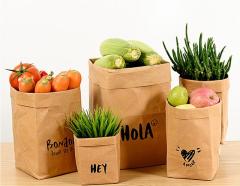 Washable kraft bag and Grocery paper bag