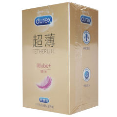 杜蕾斯 倍滑超薄裝 18片装  乳膠安全套