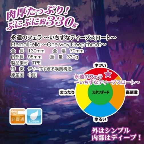 Toysheart 無盡的口交 極度深喉 自慰器