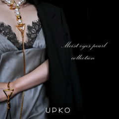 UPKO｜濕漉漉的眼系列 | 珍珠牽引鏈 · 項圈 · 手環 · 腳環