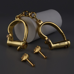LOCKINK 金屬捆綁情趣手銬腳鐐（馬蹄款）
