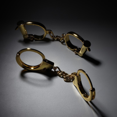 LOCKINK 金屬捆綁情趣手銬腳鐐（馬蹄款）