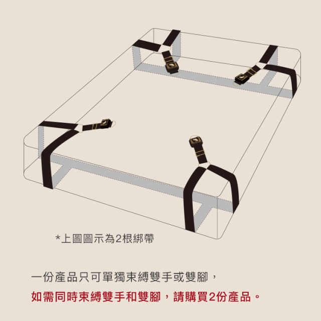 UPKO｜床上綁帶 (單根裝)