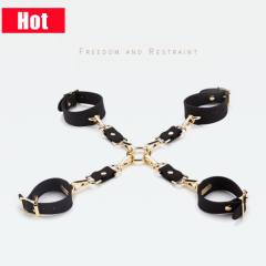 RoomFun 矽膠 十字扣項圈SM套裝