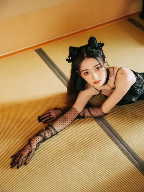 薄紗蕾絲性感長手套