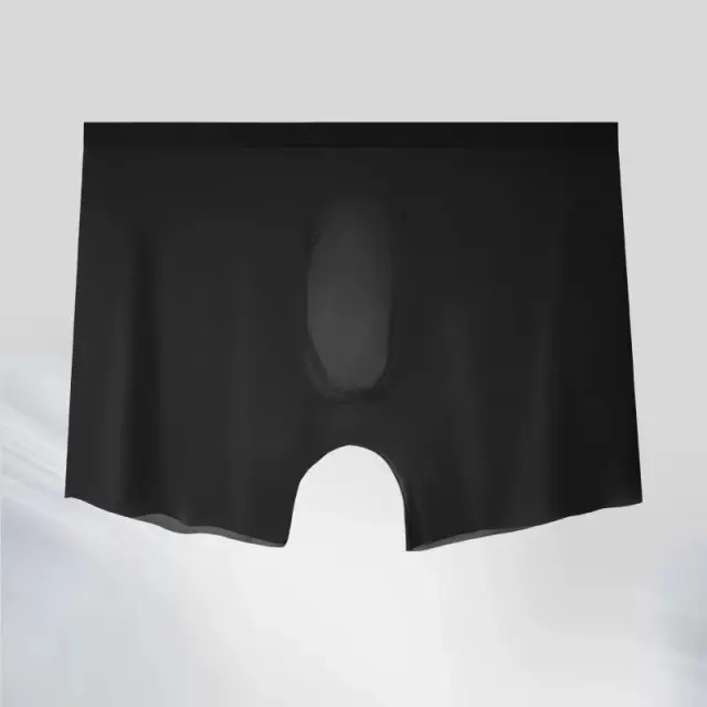 男式內褲男式冰質內褲夏季透氣速幹無痕短褲-Men Briefs Men Ice Briefs Summer Breathable Quick-Dry Traceless Shorts