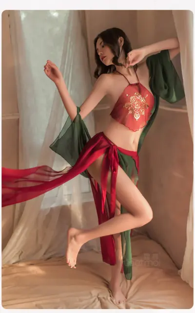 古典國風飄逸飛天仙姬異域風情套裝-Classical Chinese style elegant flying fairy maiden exotic style set