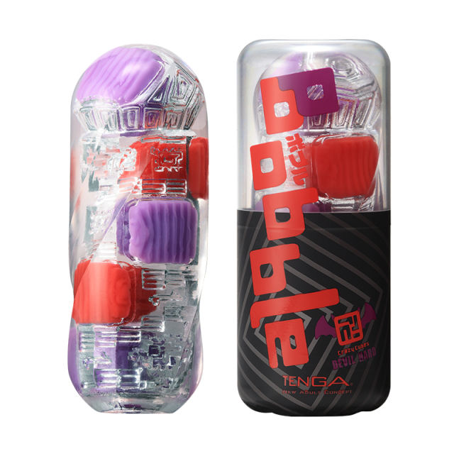 【TENGA】典雅日本进口男用飞机杯Bobble Crazy手动自慰器成人性用品