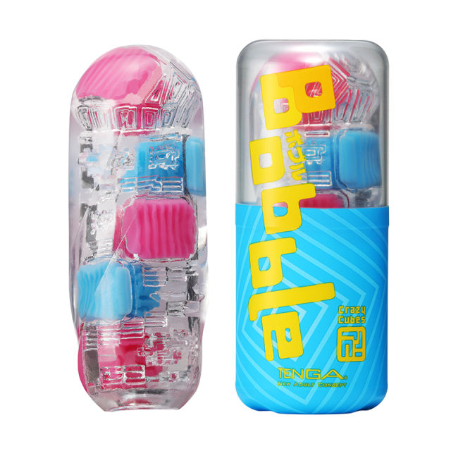 【TENGA】典雅日本进口男用飞机杯Bobble Crazy手动自慰器成人性用品