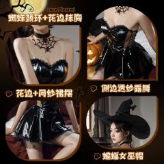 【XXOO精选】万圣节女巫cos情趣内衣
