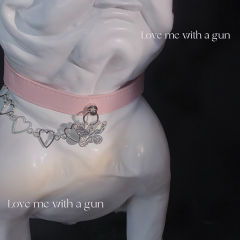 choker皮项圈女SM颈链情趣用品k9小众饰品成人牵引绳
