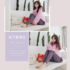 女秘书瑜伽裤方便开口