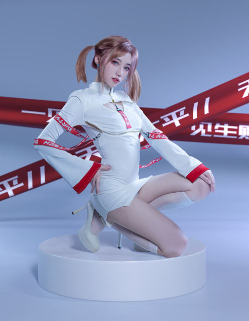 【XXOO精选】黑白巫嫦修身下乳包臀裙
