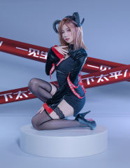 【XXOO精选】黑白巫嫦修身下乳包臀裙