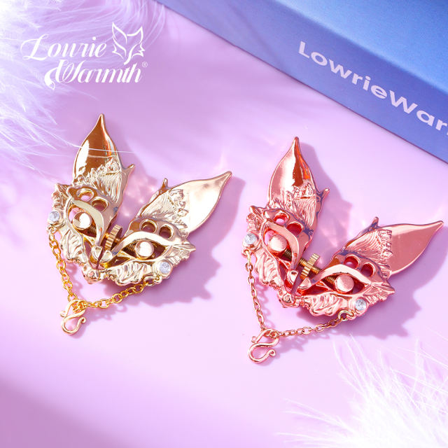 【XXOO精选】狐狸乳夹#惩罚乳头情趣女用品床上挑逗男人成人玩具夫妻共用重口味