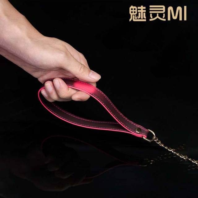 【魅灵ML】温变宠物项圈#sp外出皮项圈脖圈颈环带牵引链吊坠
