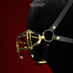 【NUKO】蛇欲金属口枷#sm虐刑具强制开口器深喉口爱张口器调教惩罚道具