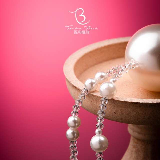 【深海遗珠】珍珠项链口球#佩戴女多层叠戴锁骨链女高级感小众饰品