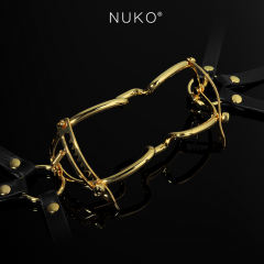 【NUKO】蛇欲金属口枷#sm虐刑具强制开口器深喉口爱张口器调教惩罚道具
