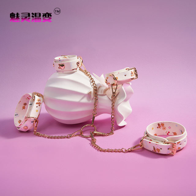 【魅灵】puppy专属SM套装（送：调教手册）#sp道具项圈皮拍眼罩手环脚环全套情侣调情