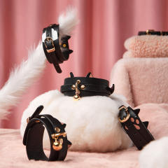 【纵锦浪里】原创sm猫猫套装（送：SM调教课程）#情趣用品束缚道具手铐脚铐捆绑口球k9爬行