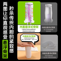 【AK】全自动伸缩飞机杯（送：精品润滑液）#男性自慰器男用品性玩具电动加热成人情趣隐形