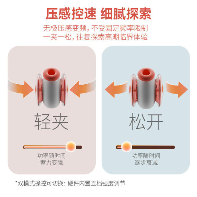 【轻喃】16号夹腿吮吸玩具（送：女神套装）#app远程遥控女生小玩具情趣用品自慰不入体秒潮