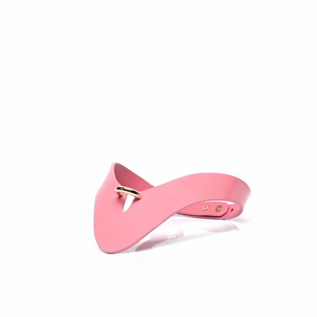 【海豚精选】SM粉色套装#粉色蜜语皮质项圈牵引情侣捆绑束缚套装手脚拷穿戴情调饰品