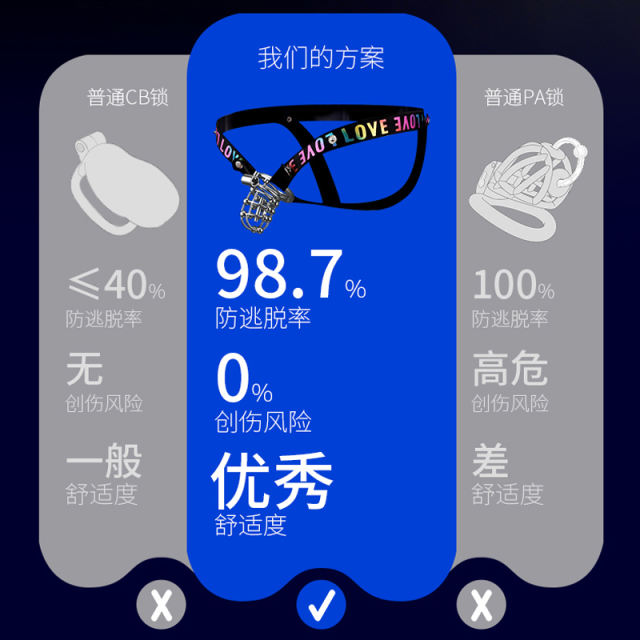 【索迹】PA贞操锁（送：调教任务合集）#情趣男用品sm道具床上挑逗调教男人惩罚鸟笼禁欲器
