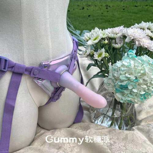 【软糖派】 渐变色新手四爱#les专用情趣穿戴裤sm用品穿戴式假阳具