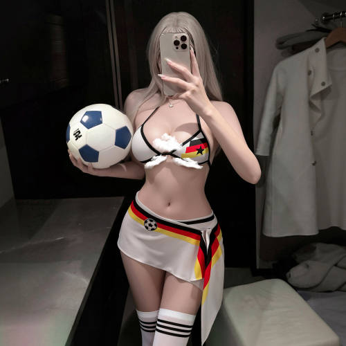 【霏慕】德式尤物#足球宝贝套装女夏季清凉裙子性感露腰2026新款漂亮qq