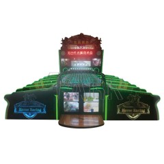 National Horse Racing 10 players Net Red Edition Carnival Booth Game Coin Operated game machine for sale